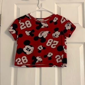Mickey Mouse crop top